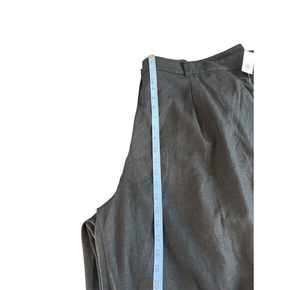 Old Navy Pants Plus Black Basic Stretch Lagenlook Relaxed Wide Leg Size 3X - Picture 11 of 13